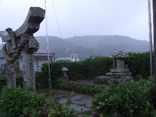 恵比寿神社と教会